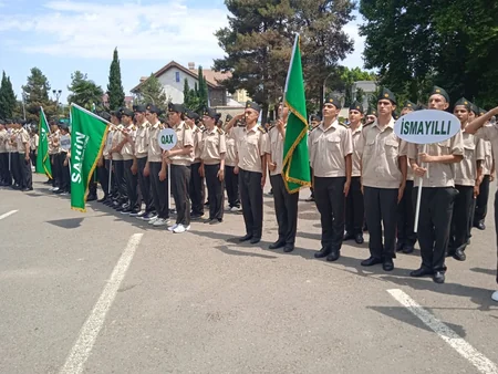 Mingəçevirdə “Şahin” hərbi-idman oyunlarının final mərhələsinə start verilib