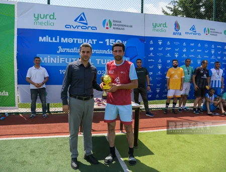 Milli Mətbuat - 150 minifutbol turnirinin qalibi müəyyənləşib