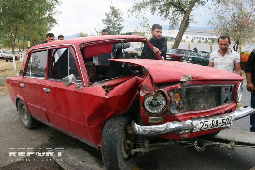 Göygöldə yol qəzası baş verib, xəsarət alanlar var
