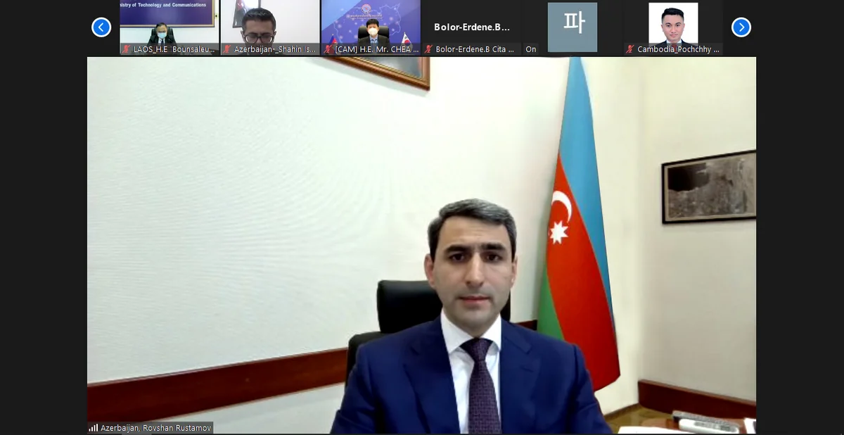 Azərbaycan “İKT üzrə Nazirlər Toplantısı 2021”də təmsil olunub