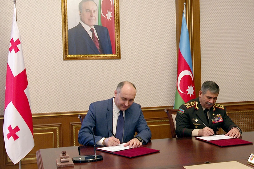 Azərbaycan və Gürcüstan Müdafiə nazirlikləri arasında plan imzalanıb