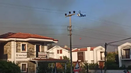Türkiyənin məşhur turizm bölgəsində yanğın başlayıb