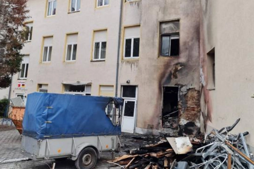 Fire breaks out at mosque in Germany