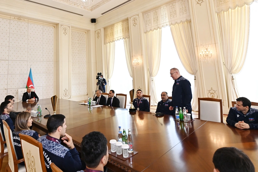 Главный тренер сборной Азербайджана поблагодарил президента за награду