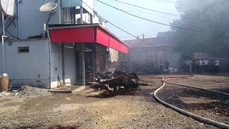 Sabirabad mərkəzi bazarında yanğın söndürülüb - FOTO - VİDEO - YENİLƏNİB-2