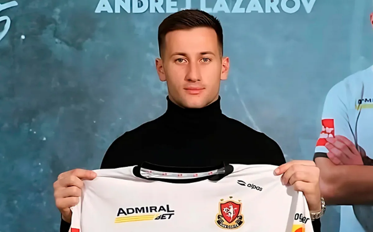 North Macedonian footballer Andrej Lazarov dies tragically