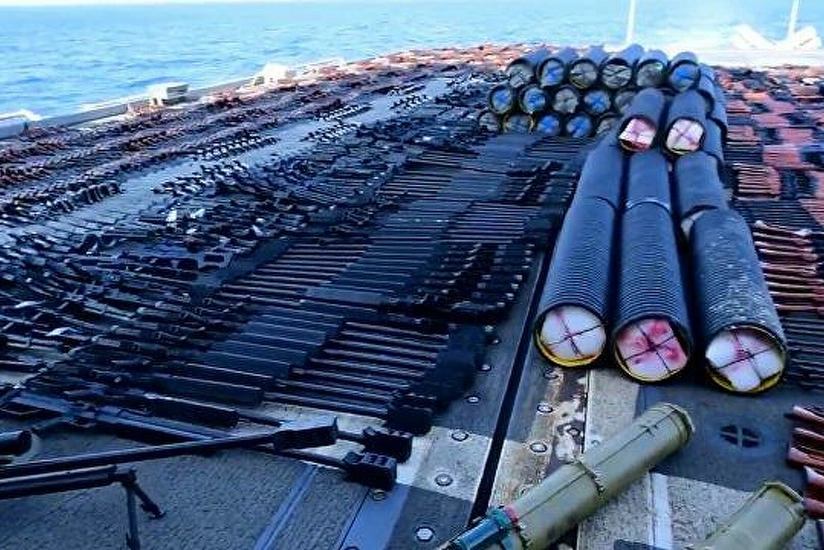 US seizes large shipment of oil and weapons from Iran