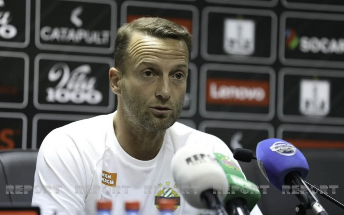 Rapidin baş məşqçisi:  Təhlükəli oyunumuzu Vyanada göstərəcəyik