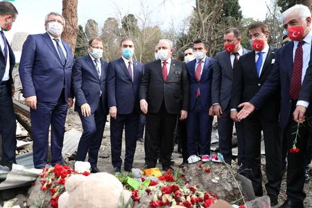 Türkiyə parlamentinin sədri Gəncədədir