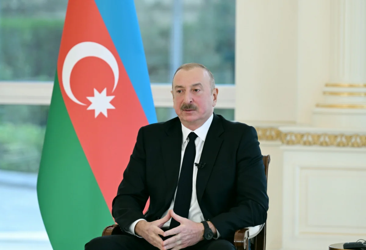 Dövlət başçısı telekanallara müsahibəsində Qərbi Azərbaycan məsələsindən danışıb