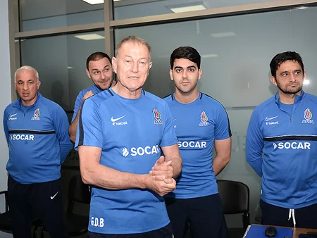 AFFA rəhbərliyi milli komanda ilə görüşüb