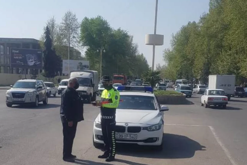 Bərdədə yol polisi reyd keçirdi, qaydaları pozan sürücülər cərimələndi