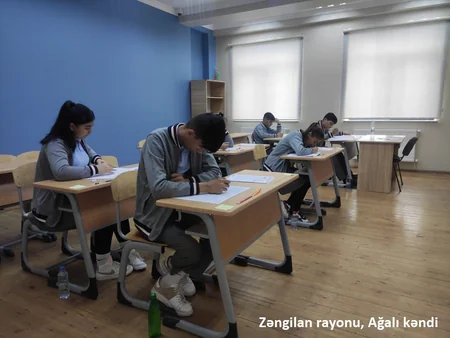 DİM 23 şəhər və rayonda  buraxılış imtahanı keçirib - YENİLƏNİB