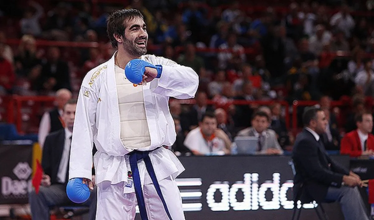 Karateçi Rafael Ağayev və Firdovsi Fərzəliyev gümüş medal qazanıb - YENİLƏNİB-5
