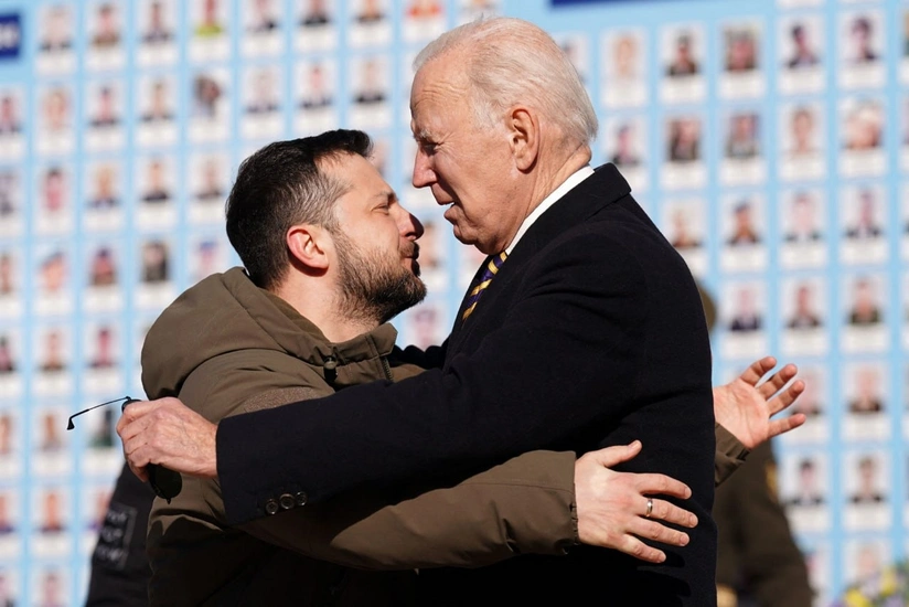 Joseph Biden completes his visit to Ukraine