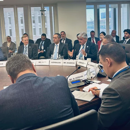 Azerbaijan's Finance Minister attends high-level climate finance meetings in Washington