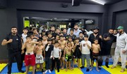 UFC döyüşçüsü Nazim Sadıxov Tbilisidə azərbaycanlı və gürcü gənc idmançılarla görüşüb