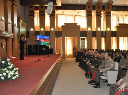 FHN-in Akademiyasında “Heydər Əliyev İli”nə həsr edilmiş tədbir keçirilib