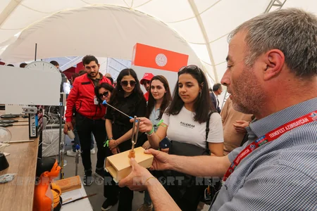 TEKNOFEST Azərbaycanın ilk günündən görüntülər