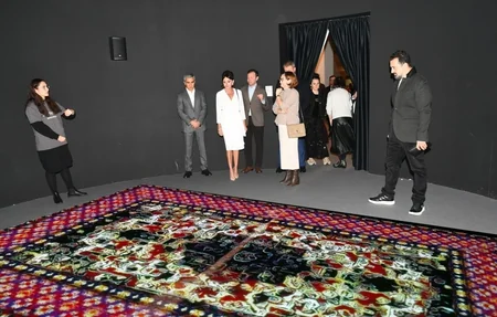 First Vice-President Mehriban Aliyeva viewed 8th Moscow International Biennale of Contemporary Art