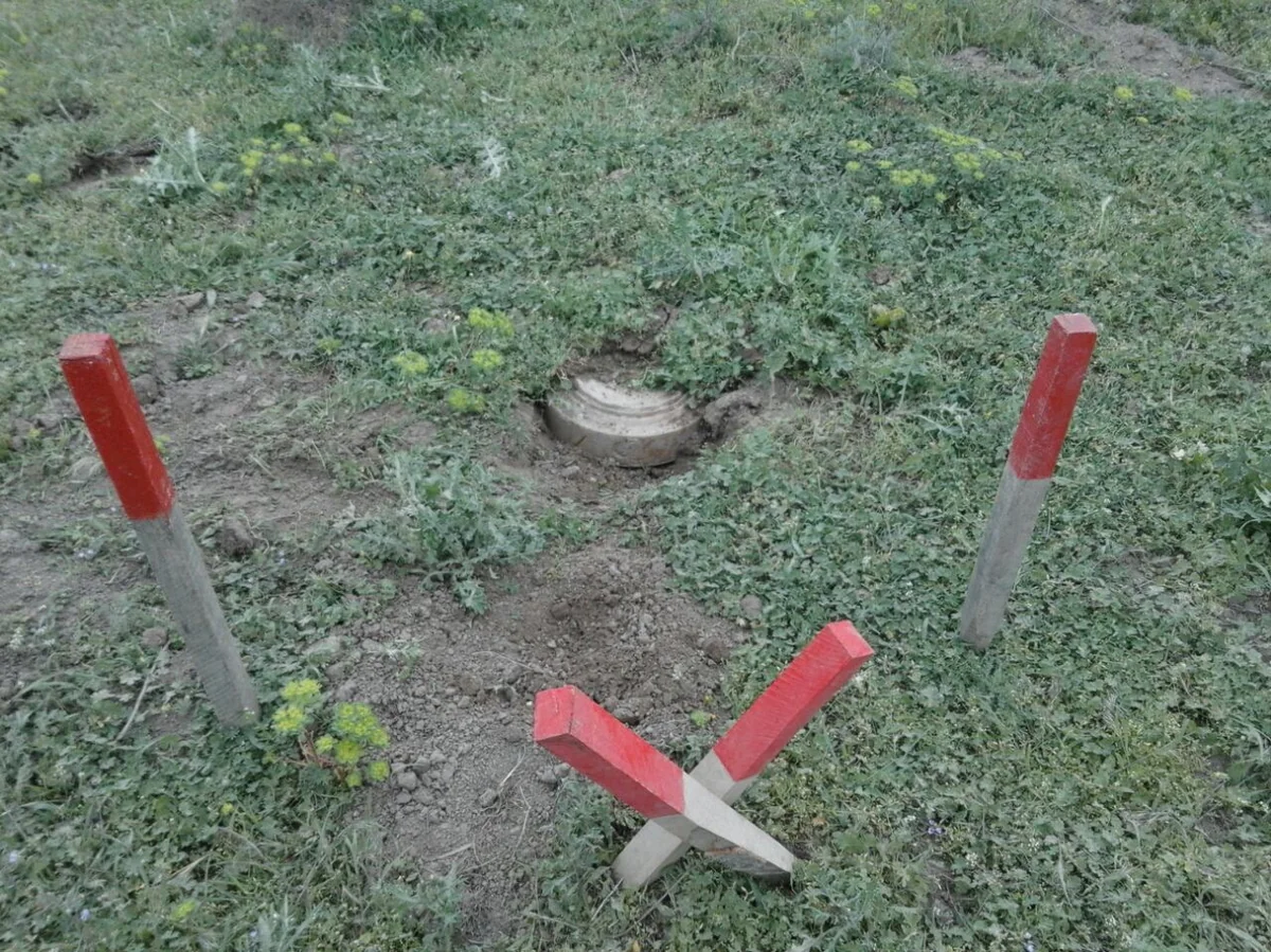 Cocuq Mərcanlıda tank əleyhinə mina aşkarlanıb