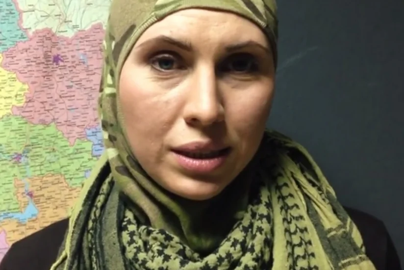 Под Киевом расстреляна известная чеченка Амина Окуева, активная участница сил АТО