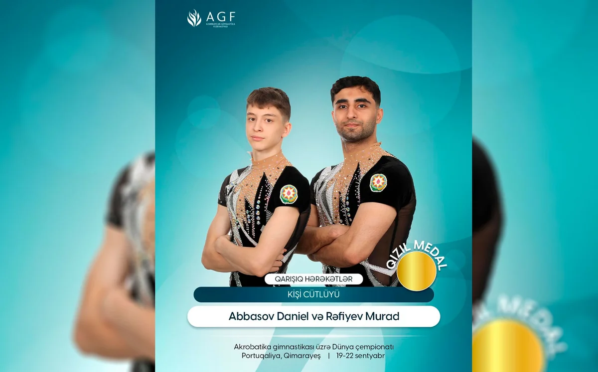 Azərbaycan gimnastları Portuqaliyada keçirilən dünya çempionatının qalibi olub