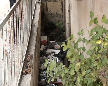 Kürdəmirdə yaşayış binasına qrunt suları dolub, antisanitar vəziyyət yaranıb