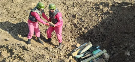 ANAMA: Vətən müharibəsi başlayandan indiyədək 4 546 ədəd piyada əleyhinə mina aşkarlanıb