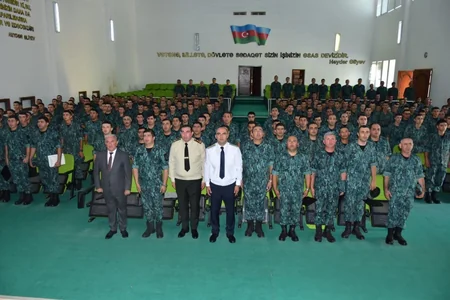 Hərbi Prokurorluq DSX ilə birgə Ulu Öndərin 100 illik yubileyi münasibəti ilə tədbirlər keçirib