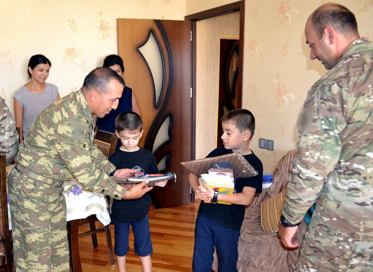 Müdafiə Nazirliyinin nümayəndələri Şəhid ailələri və Qarabağ müharibəsi əlilləri ilə görüşlər keçirirlər