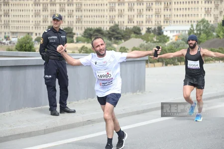Heydər Əliyev Fondunun təşəbbüsü ilə keçirilən “Bakı Marafonu 2024” start götürüb