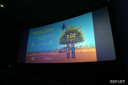 Üç üz filminin Azərbaycan premyerası olub
