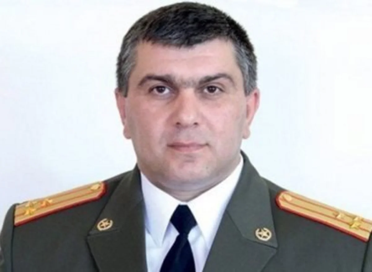 Ermənistan ordusunun korpus komandiri istefa verib