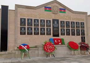 В Сальяне открыли стелу в память о шехиде Отечественной войны