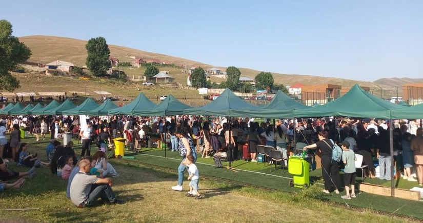 Daşkəsəndə kənd təsərrüfatı məhsulları festivalı keçirilib