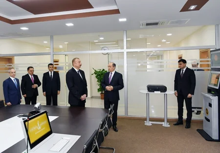Prezident Binəqədi Rayon Məhkəməsinin yeni inzibati binasının açılışında iştirak edib - YENİLƏNİB