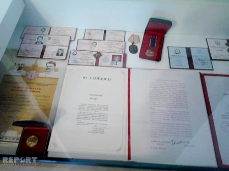 Səməd Vurğunun ev muzeyində Vaqif Səmədoğlu guşəsi yaradılıb - FOTO