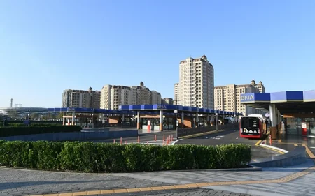 Bakıda “Koroğlu” Nəqliyyat Mübadilə Mərkəzinin açılışı olub - FOTOLAR - YENİLƏNİB-2