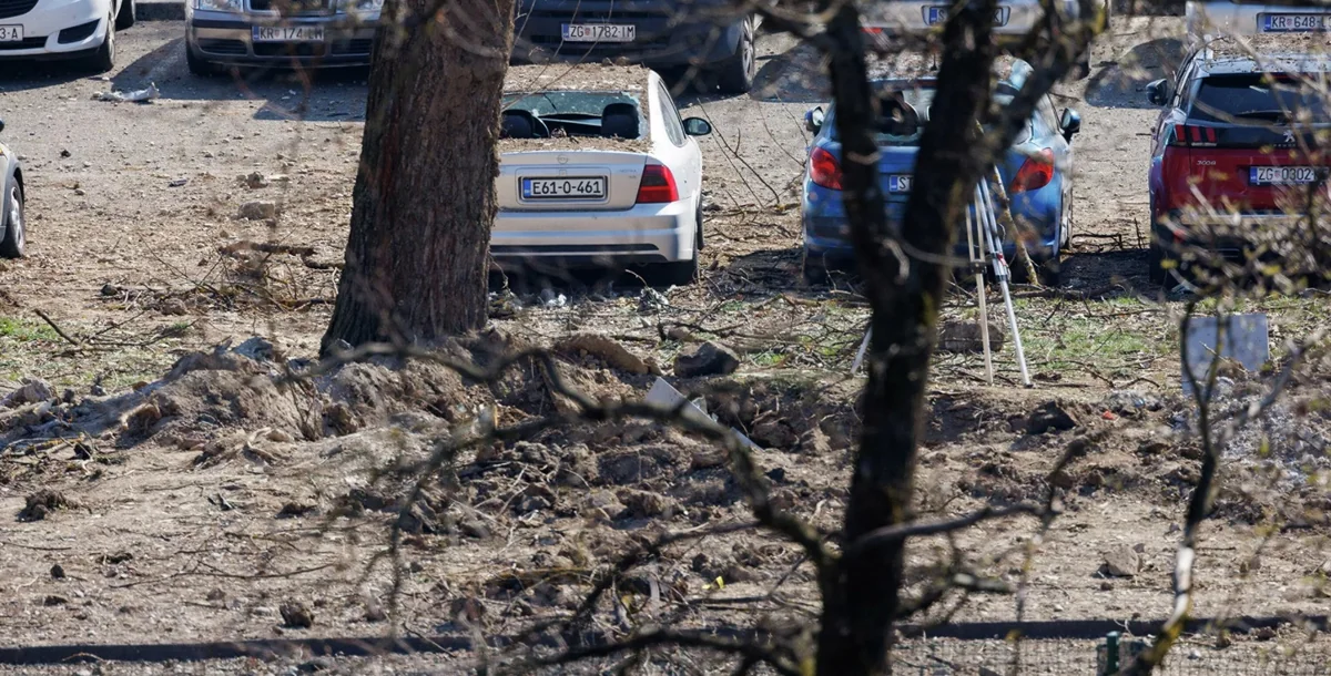 Xorvatiyada qəzaya uğrayan PUA 120 kiloqramlıq bomba daşıyıb