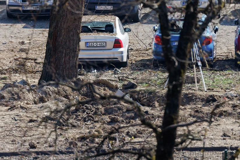 Xorvatiyada qəzaya uğrayan PUA 120 kiloqramlıq bomba daşıyıb