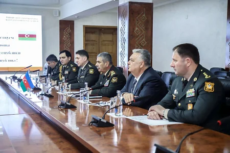 Azerbaijan and Kyrgyzstan ink military cooperation plan
