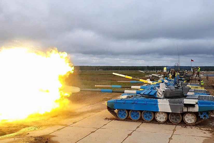 Azerbaijani tankmen continue preparations for Tank Biathlon contest