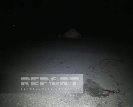 Goranboyda avtomobil mal-qaraya çırpılıb, sərnişin xəsarət alıb