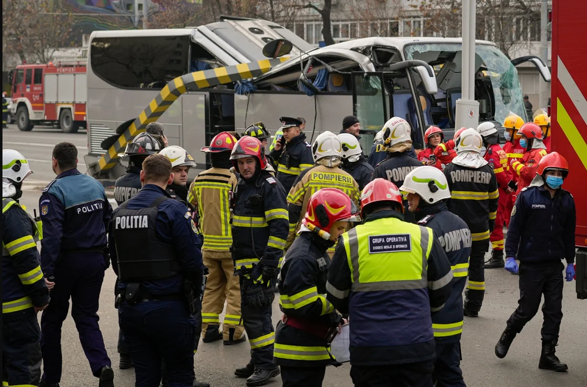 В Румынии в ДТП пострадали 22 человека