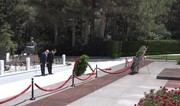 Kəmaləddin Heydərov BMMT-nin yeni Baş katibi ilə Fəxri xiyabanı ziyarət edib