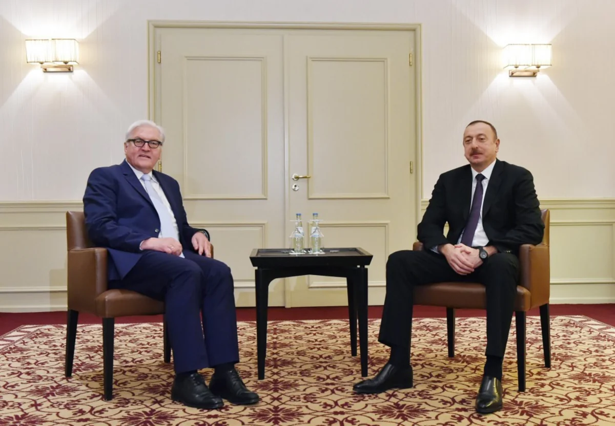 Azərbaycan Prezidenti Almaniyanın XİN başçısıyla Dağlıq Qarabağ münaqişəsinin nizamlanması məsələsini müzakirə edib