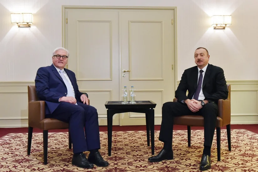 Azərbaycan Prezidenti Almaniyanın XİN başçısıyla Dağlıq Qarabağ münaqişəsinin nizamlanması məsələsini müzakirə edib