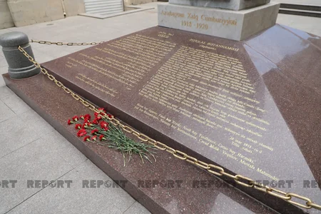 İstiqlal bəyannaməsi abidəsi - VİDEO