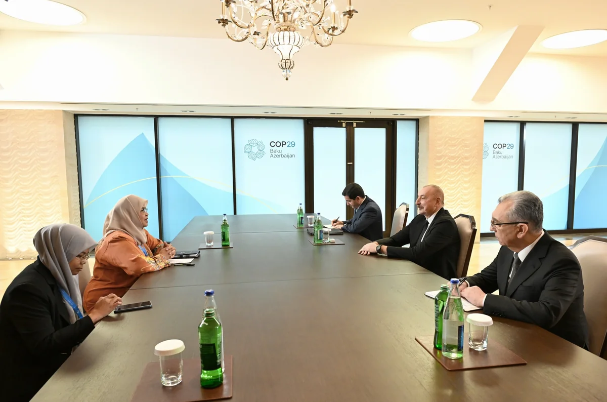 President Ilham Aliyev meets with Kuala Lumpur Mayor